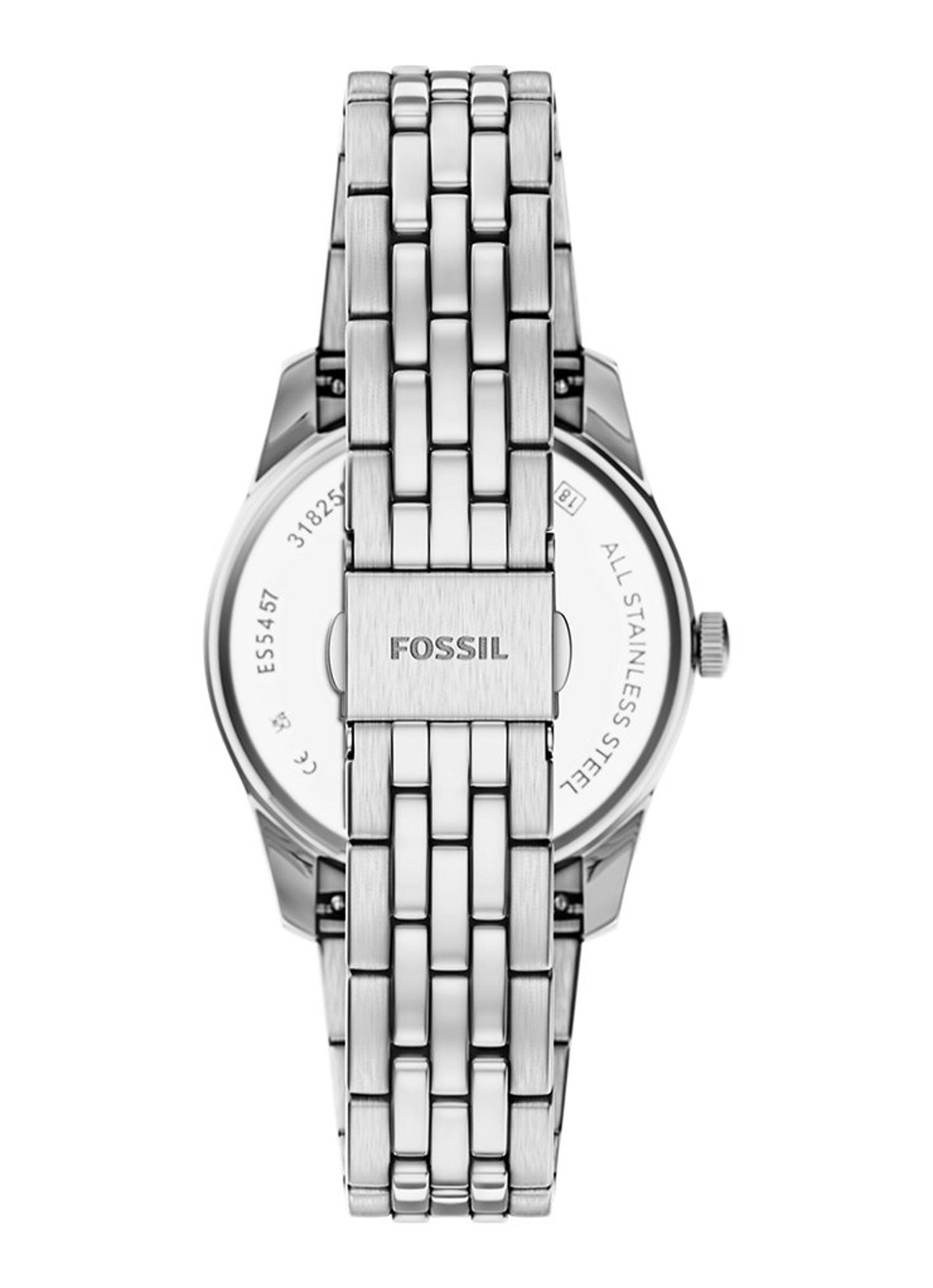 Fossil Scarlette horloge ES5457 - detail zilver