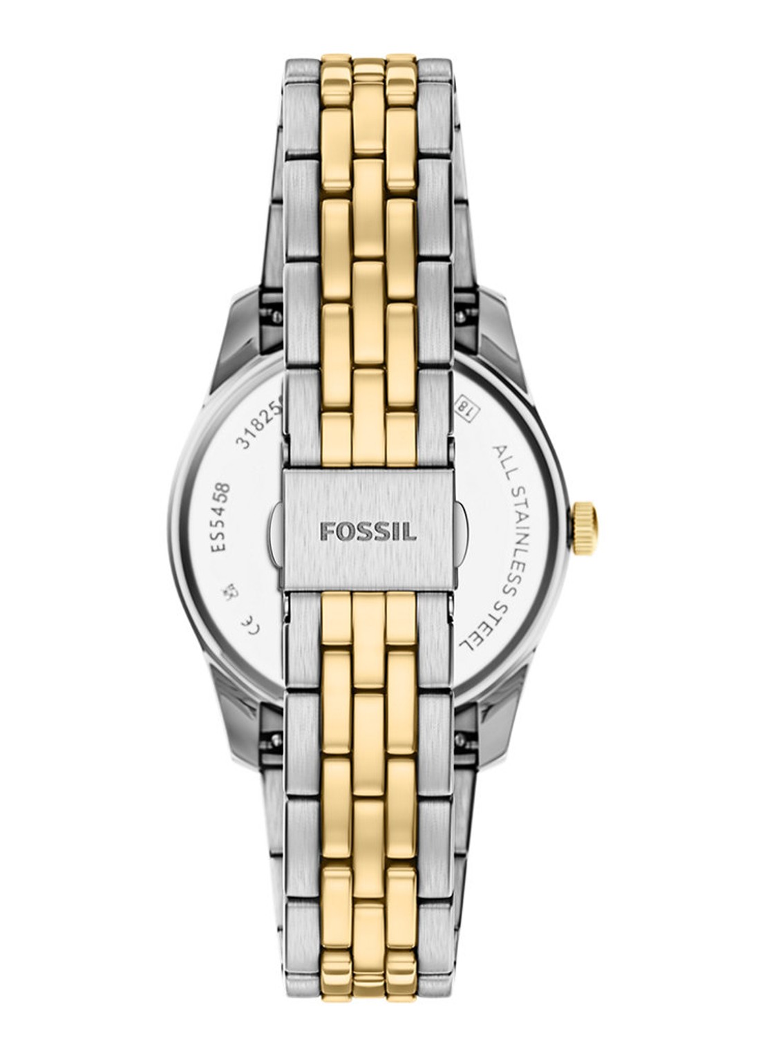Fossil Scarlette horloge ES5458 - detail zilver
