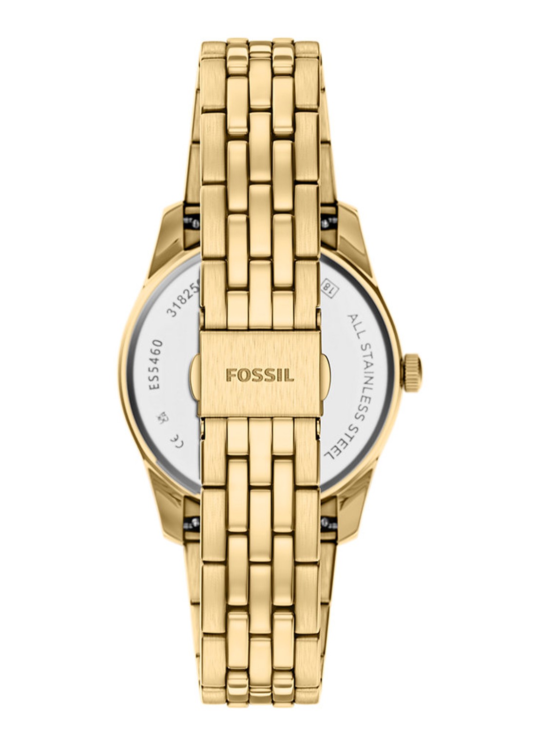 Fossil Scarlette horloge ES5460 - detail goud