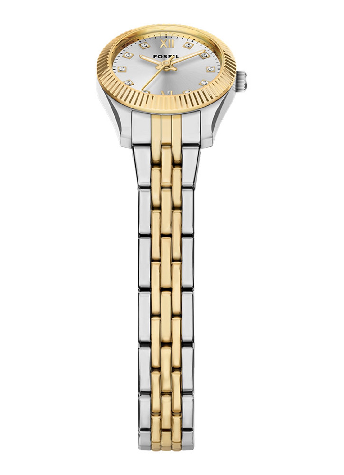 Fossil Scarlette horloge ES5473 - detail 3 zilver