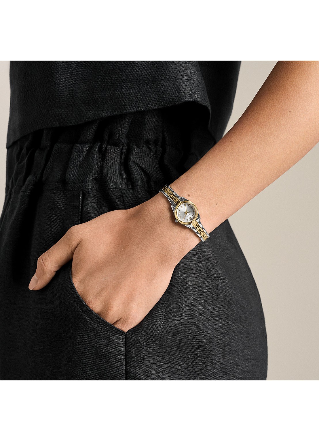 Fossil Scarlette horloge ES5473 - detail 5 zilver