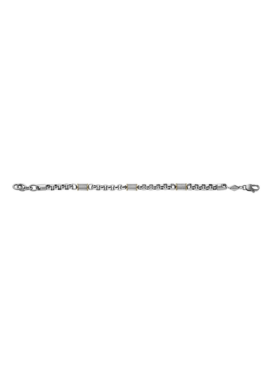 Fossil Schakelarmband JF04138998 - voorkant 6 goud