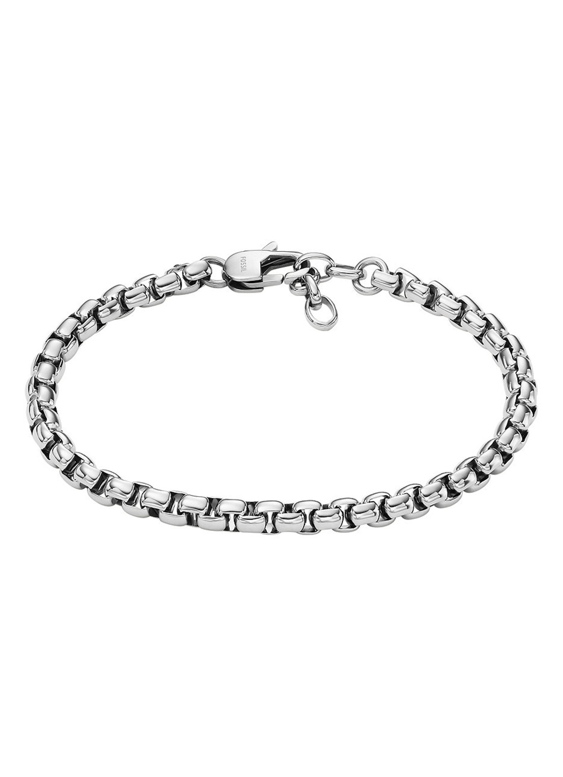 Fossil Schakelarmband JF04562040 - voorkant zilver