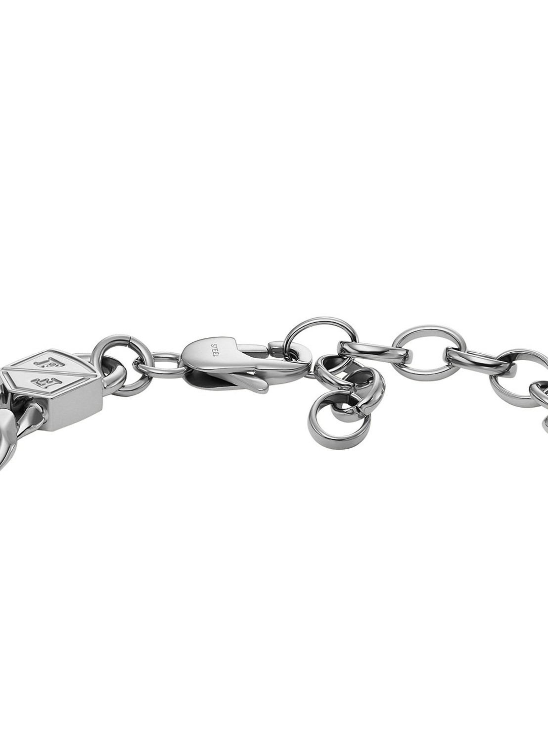 Fossil Schakelarmband JF04615040 - detail 4 zilver