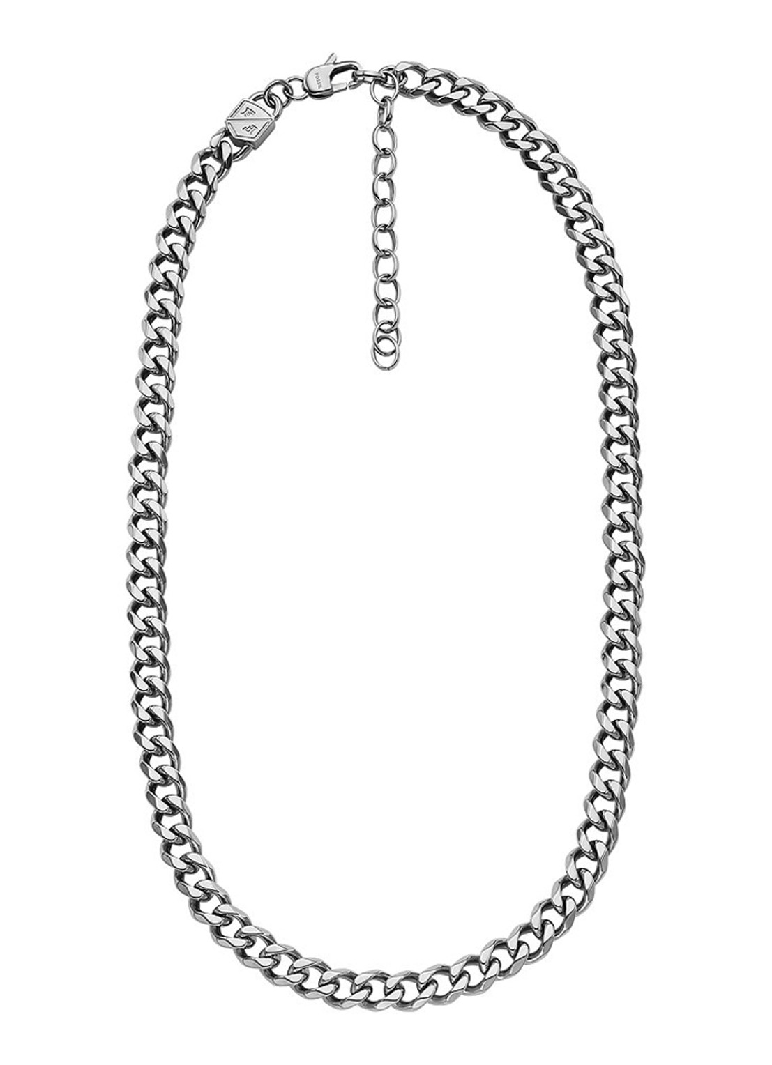 Fossil Schakelketting JF04614040 - voorkant 3 zilver