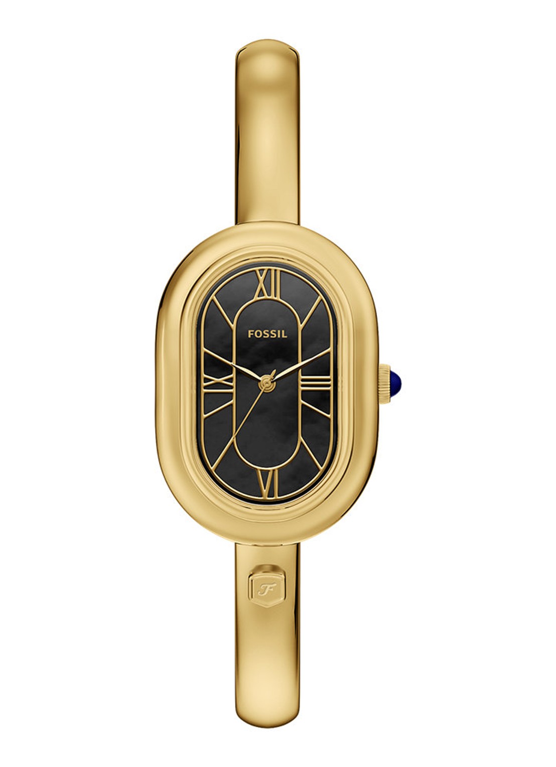 Fossil Sloan horloge ES5456 - voorkant goud