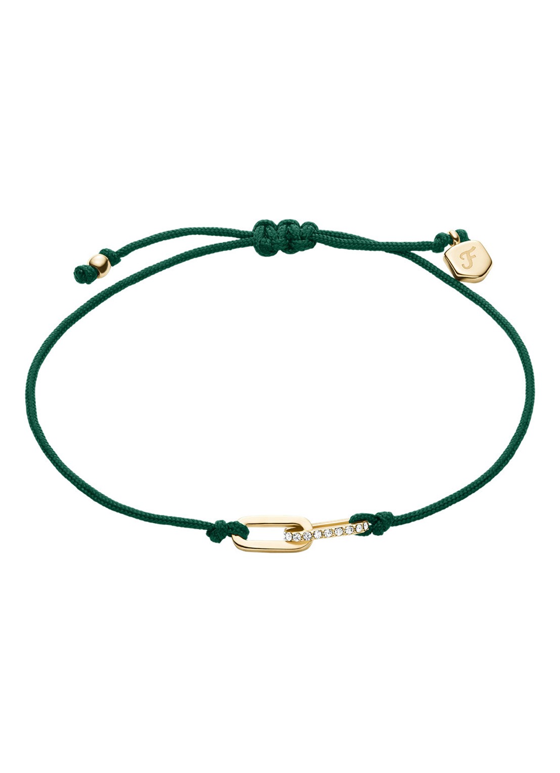 Fossil Sutton armband JA7311710 - voorkant groen