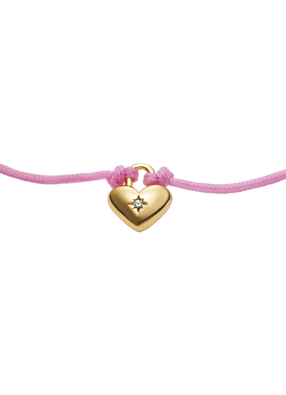 Fossil Sutton armband JA7314710 - detail roze