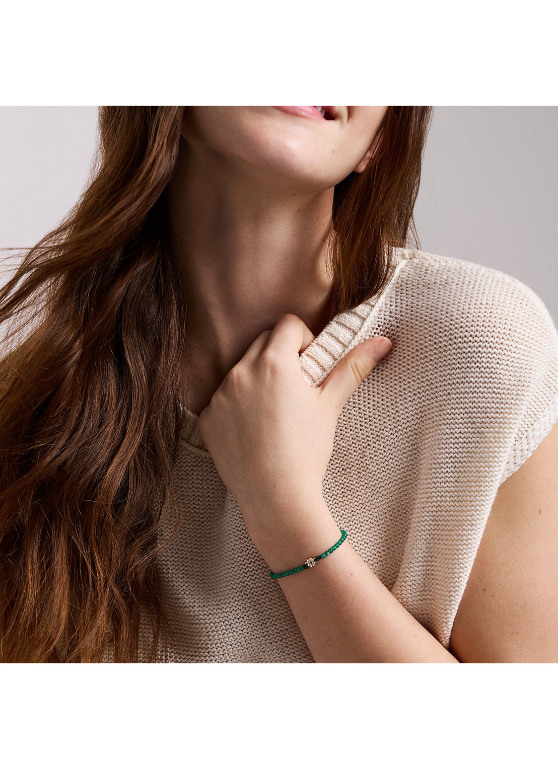 Fossil Sutton armband JA7325710 - detail 4 groen