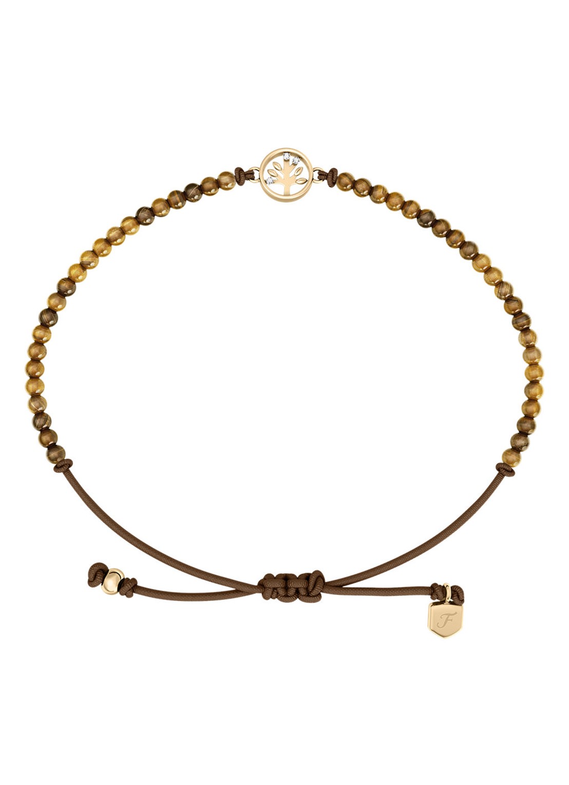 Fossil Sutton armband JA7326710 - voorkant 4 goud