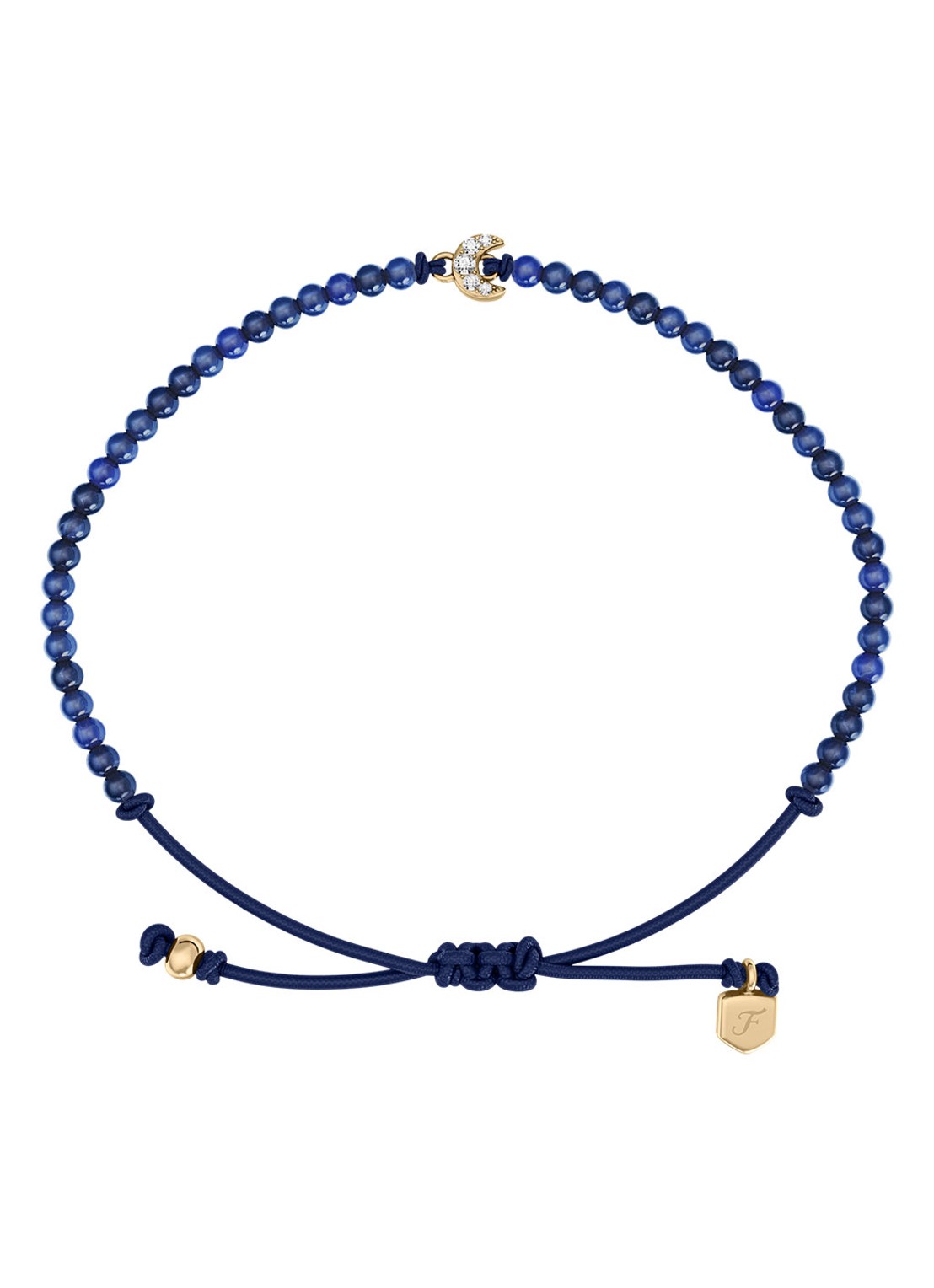 Fossil Sutton armband JA7327710 - voorkant blauw