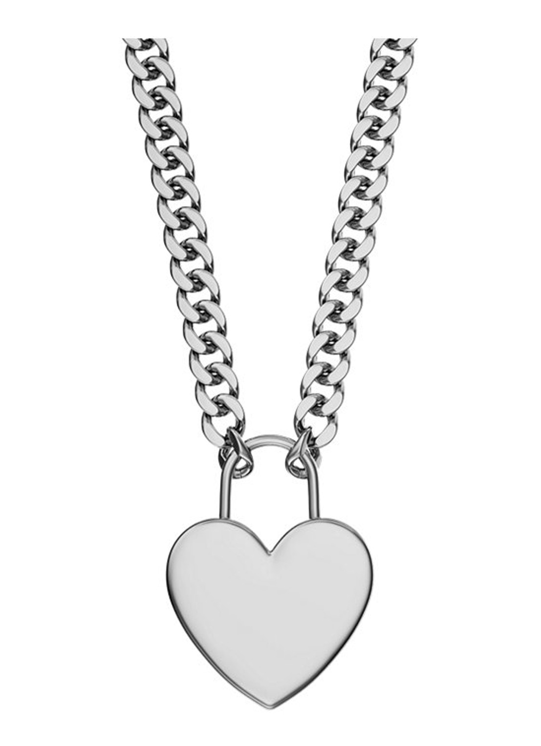 Fossil Sutton JF05034040 - voorkant zilver
