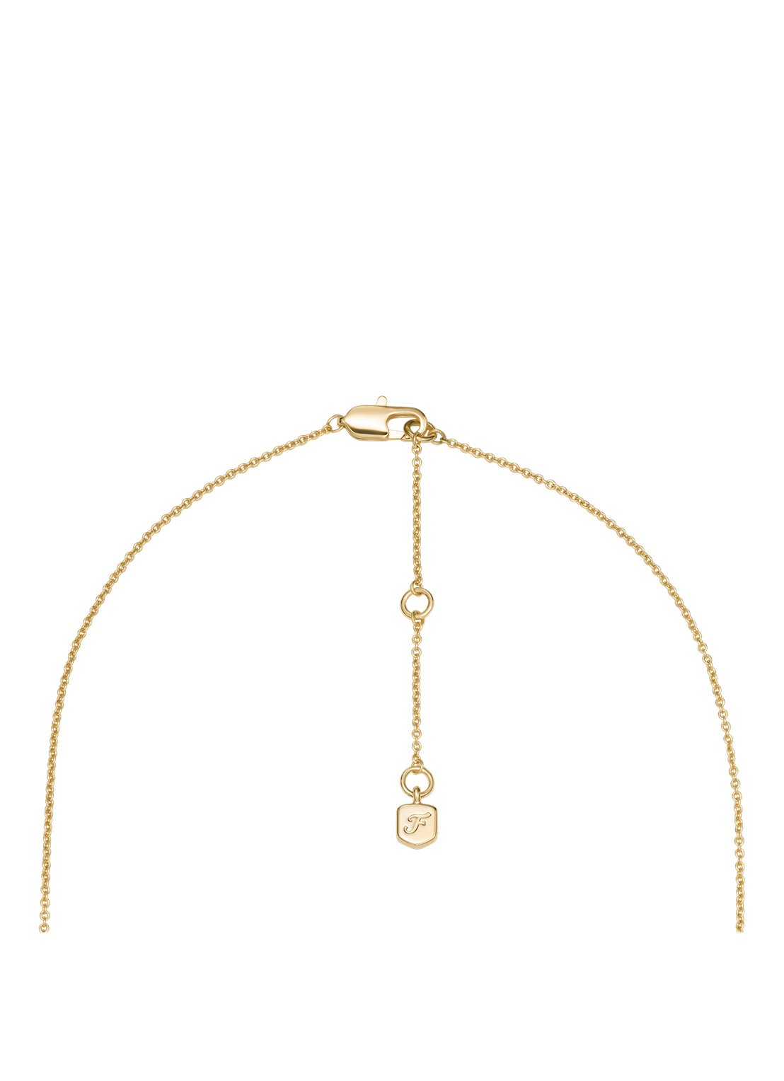 Fossil Sutton ketting JA7298710 - detail 4 goud