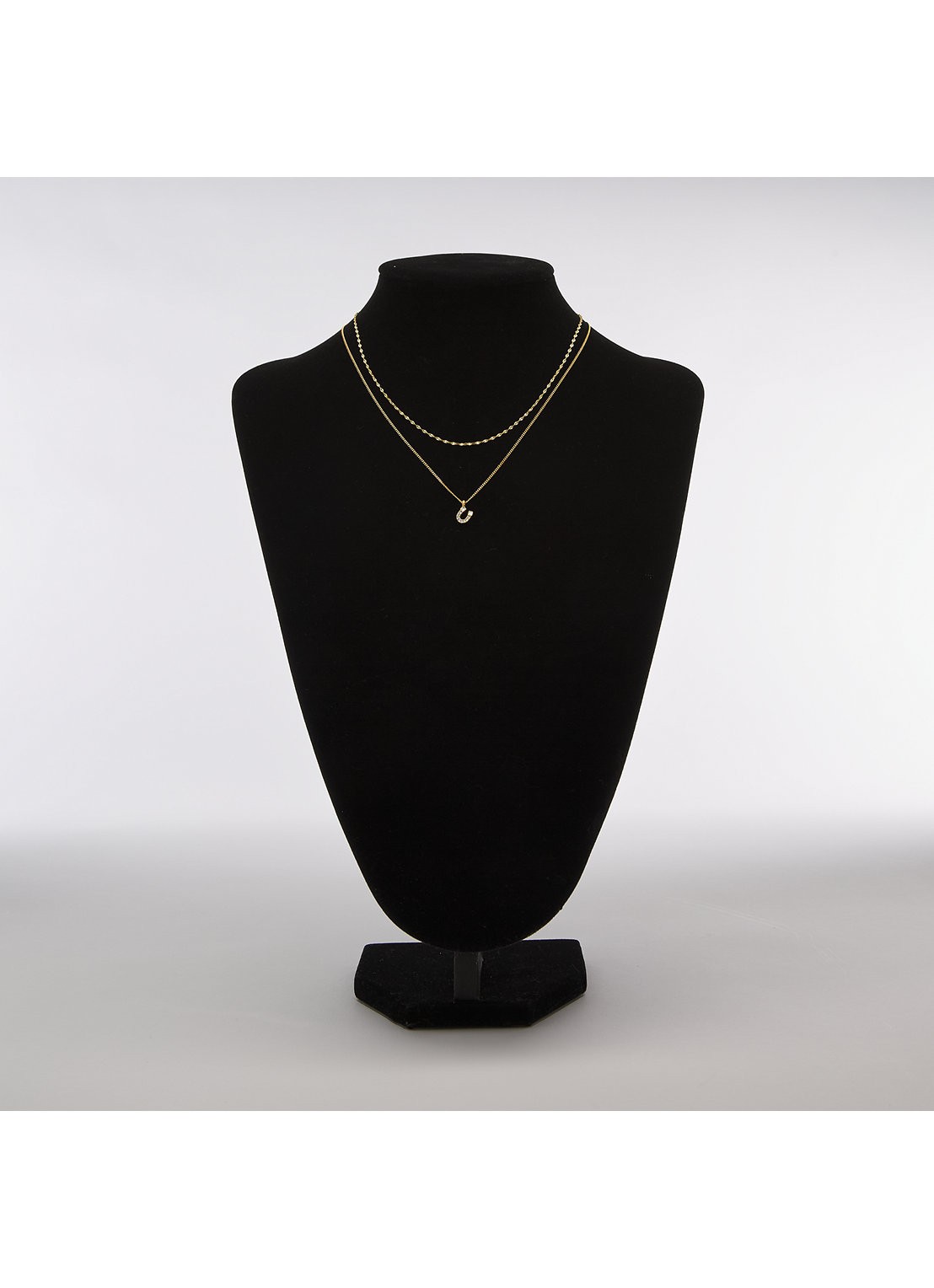 Fossil Sutton ketting JF04906710 - detail 4 goud