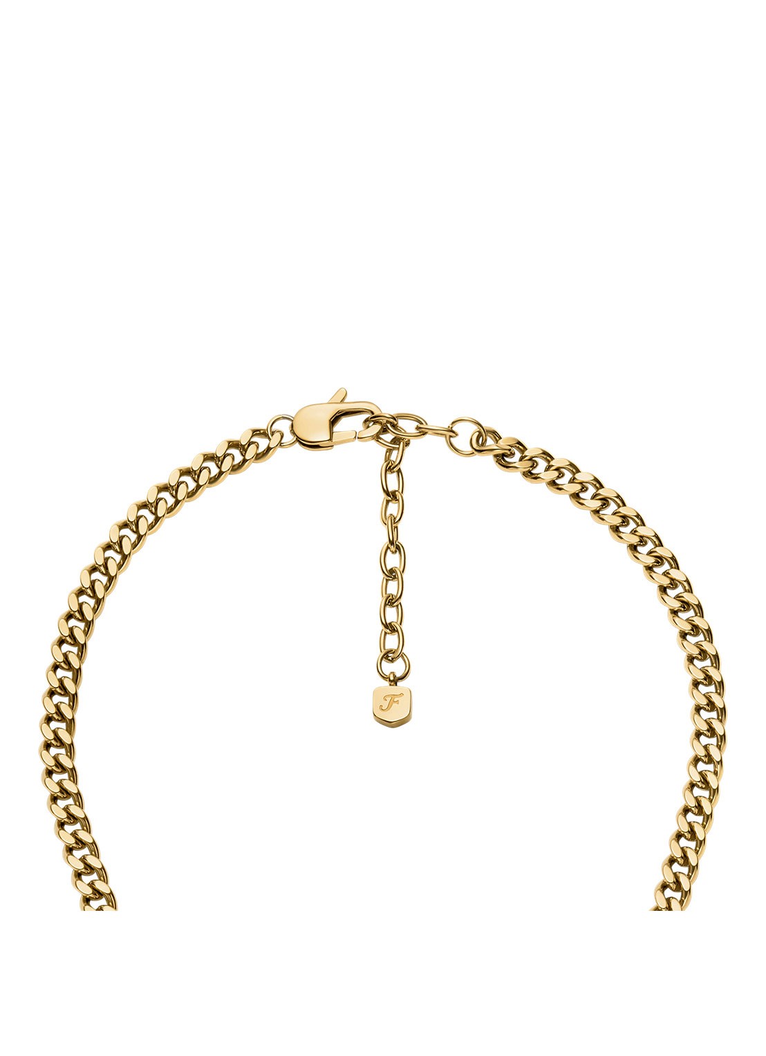 Fossil Sutton ketting JF04958710 - detail 3 goud