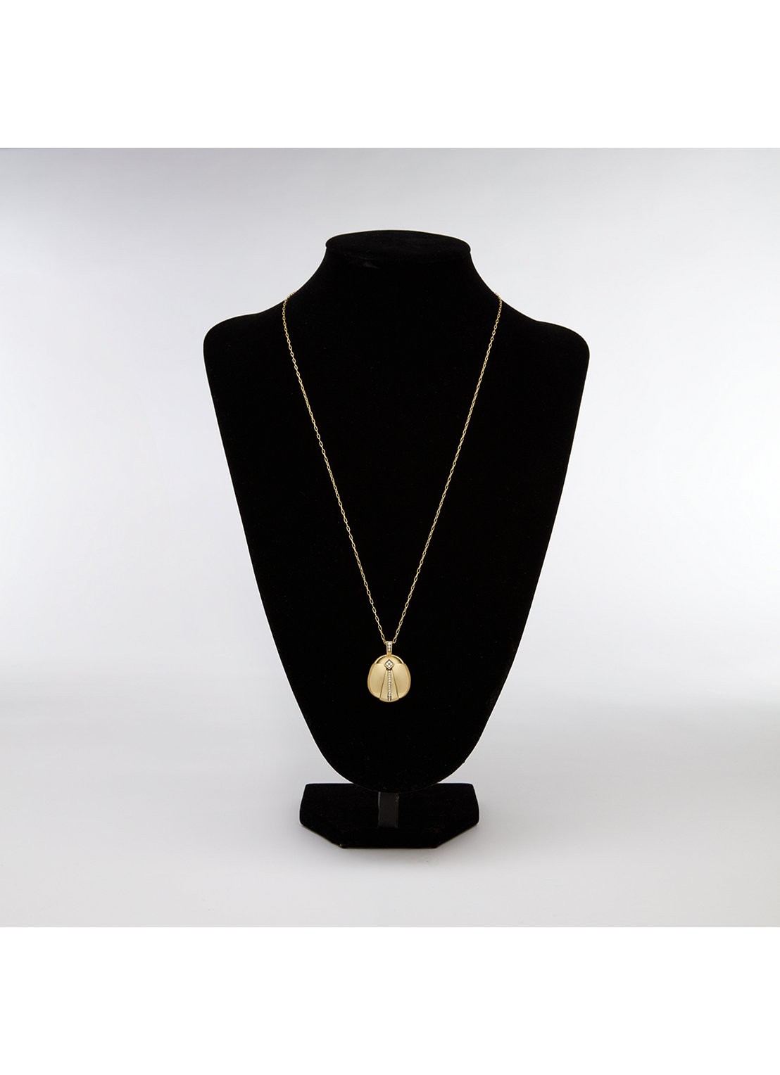 Fossil Sutton ketting JF04962710 - detail 5 goud