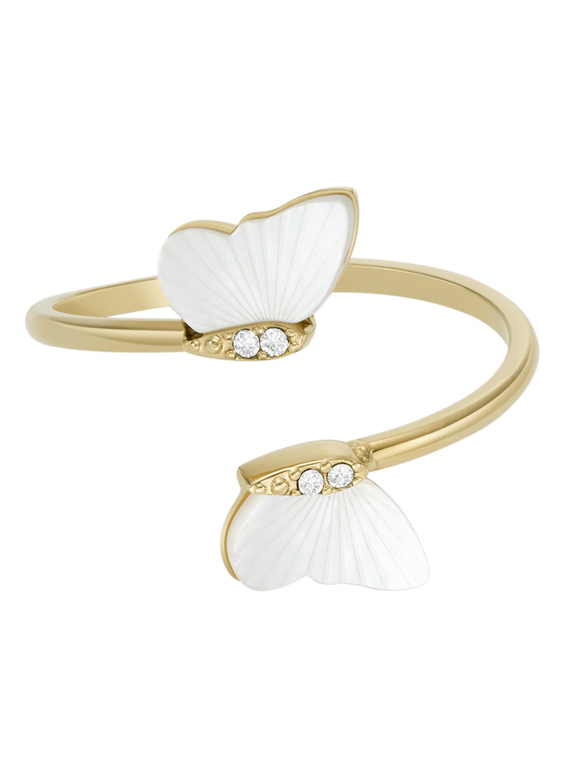 Fossil Sutton ring JF04423710 - detail 2 goud