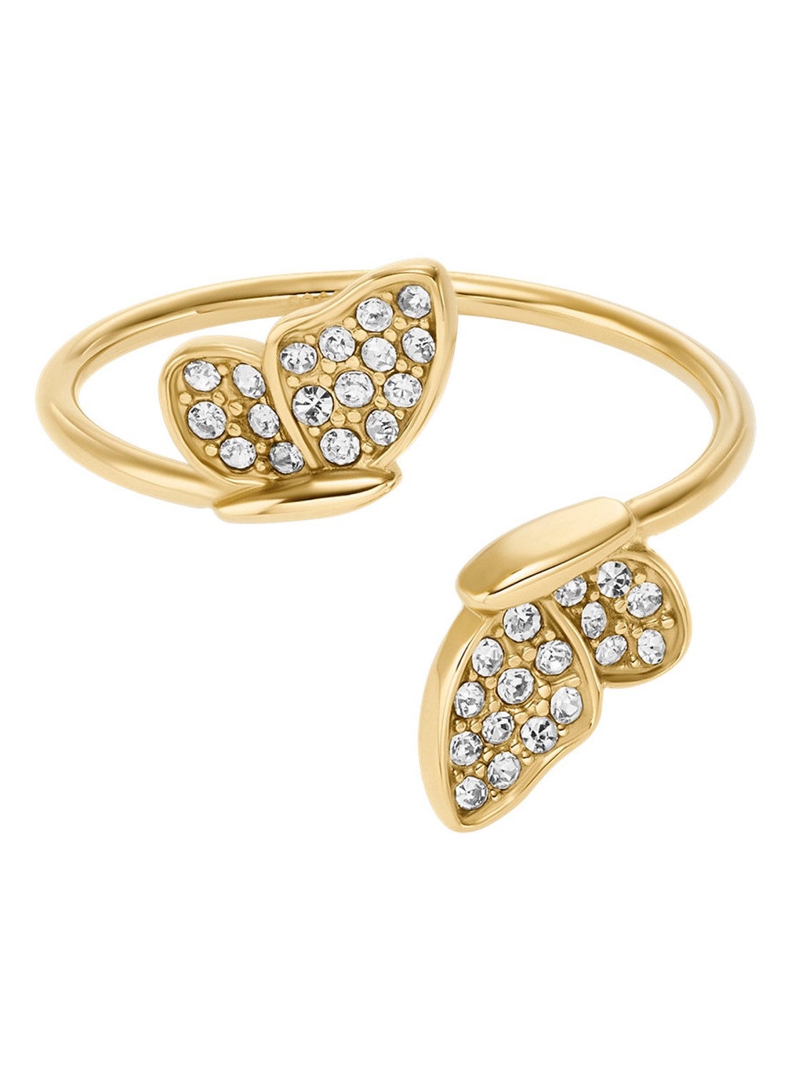 Fossil Sutton ring JF04924710 - detail goud