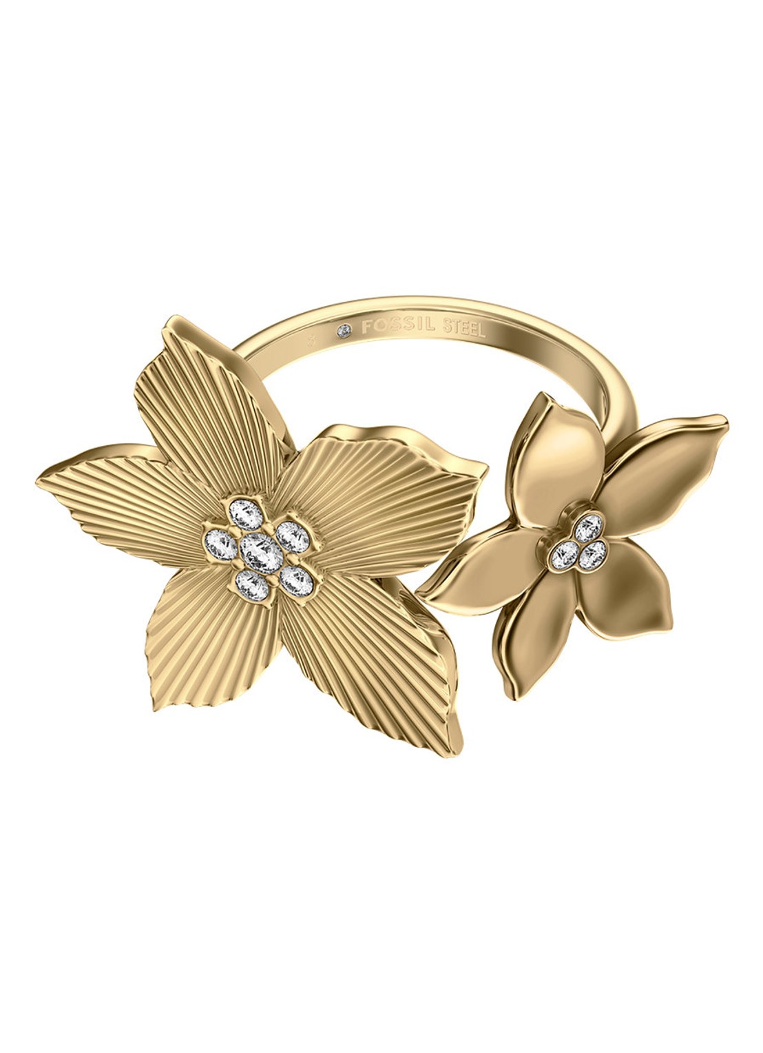 Fossil Sutton ringen JF04974710 - detail goud