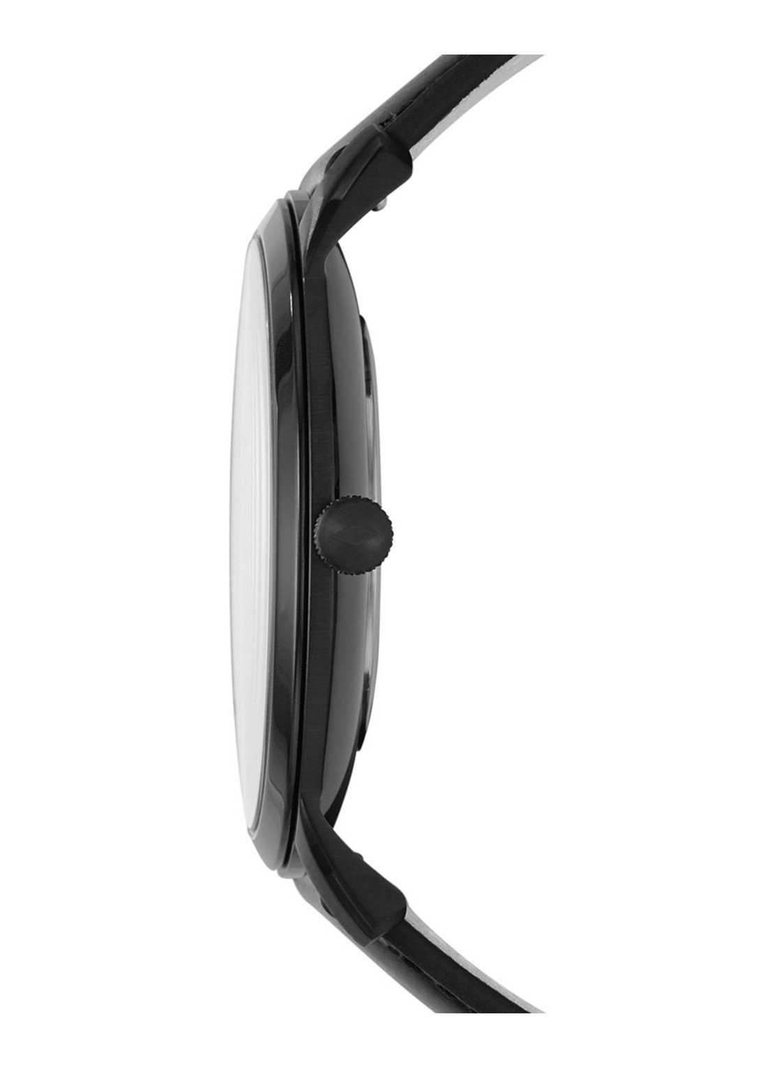 Fossil The Minimalist Mono horloge FS5447 - detail zwart