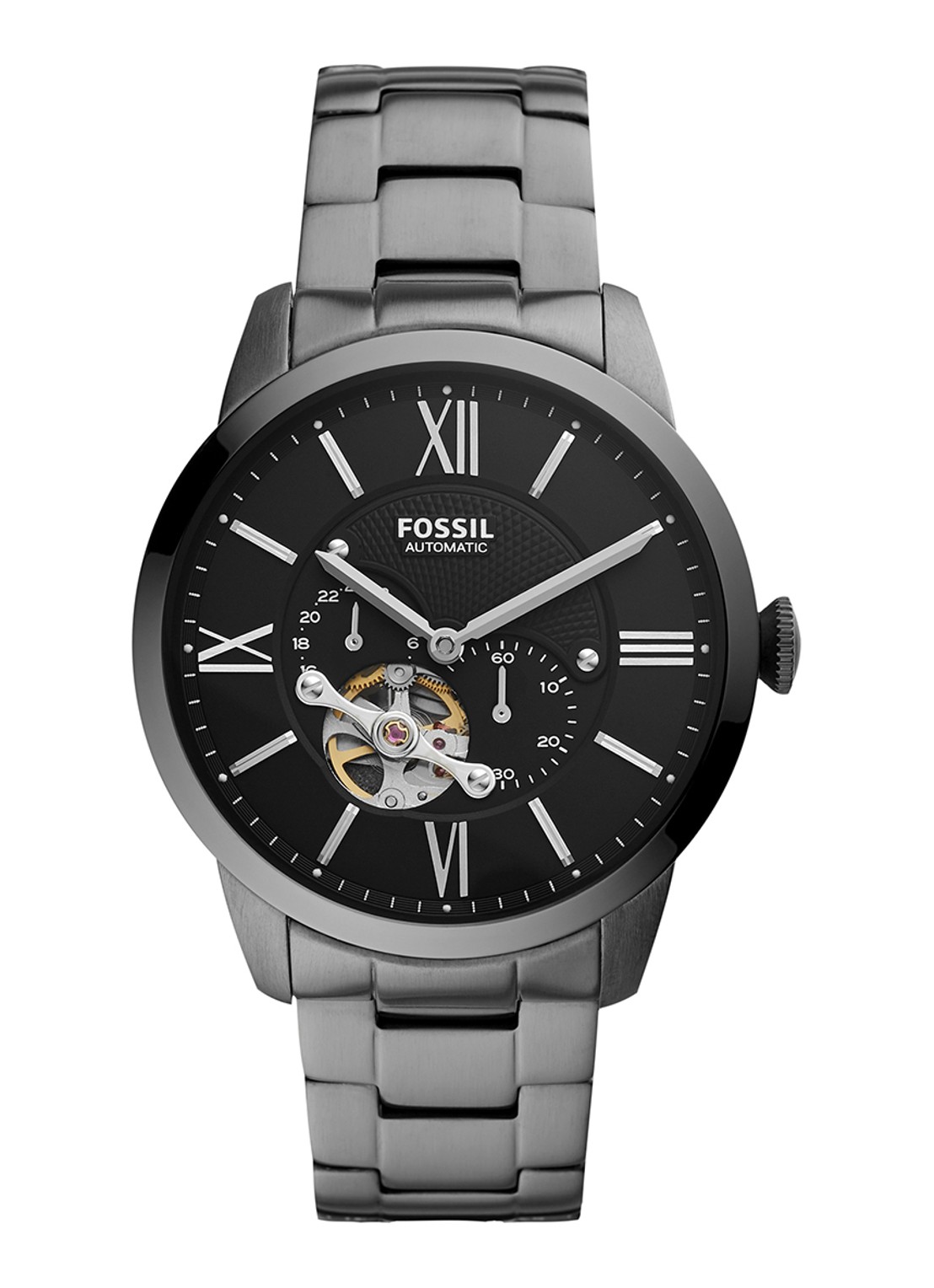 Fossil Townsman horloge ME3172 - voorkant donkergrijs