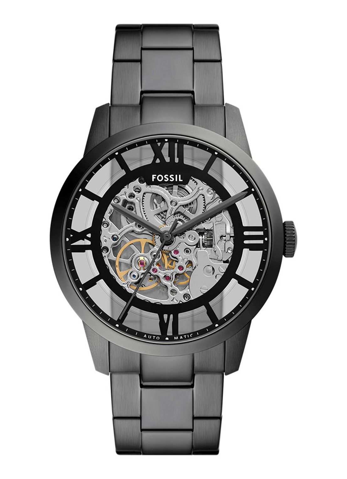 Fossil Townsman horloge ME3268 - voorkant 6 antraciet