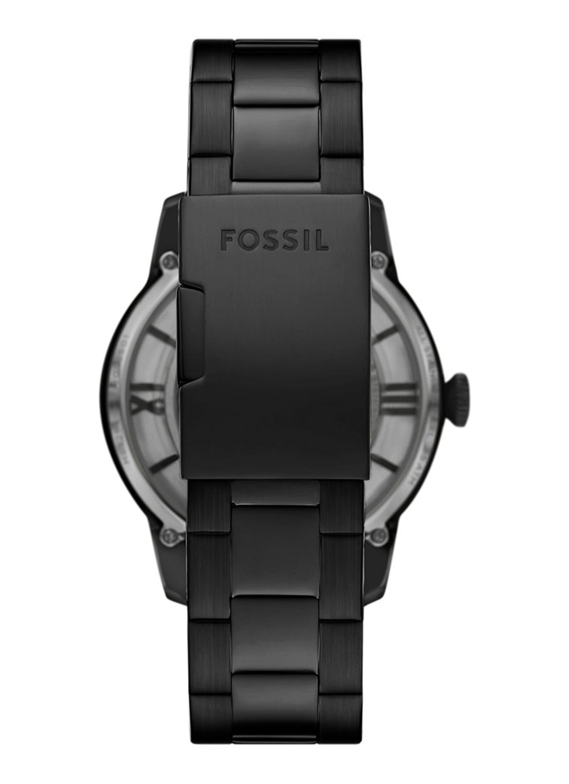 Fossil Townsman horloge ME3269 - detail zwart