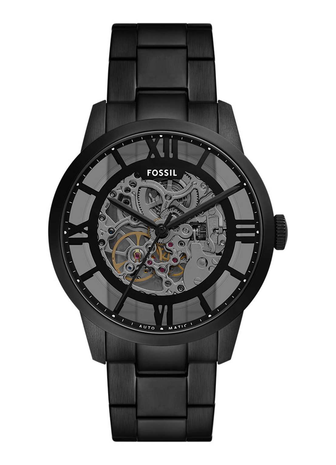 Fossil Townsman horloge ME3269 - voorkant 6 zwart