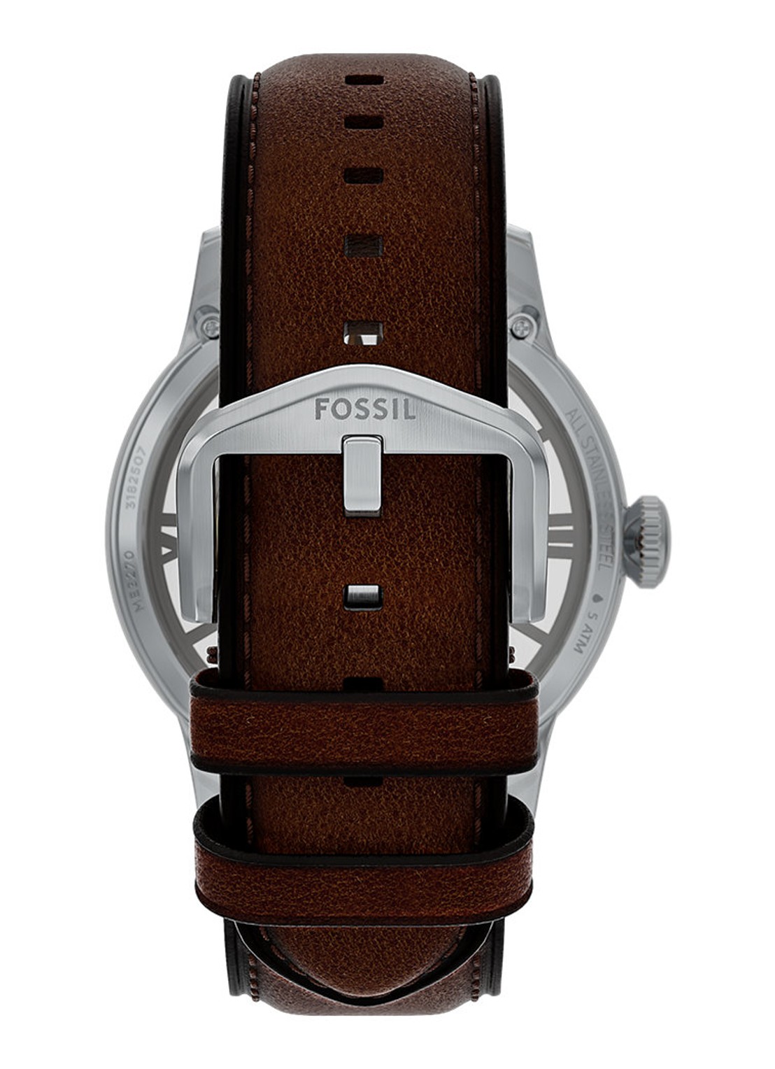 Fossil Townsman horloge ME3270 - detail 2 zilver