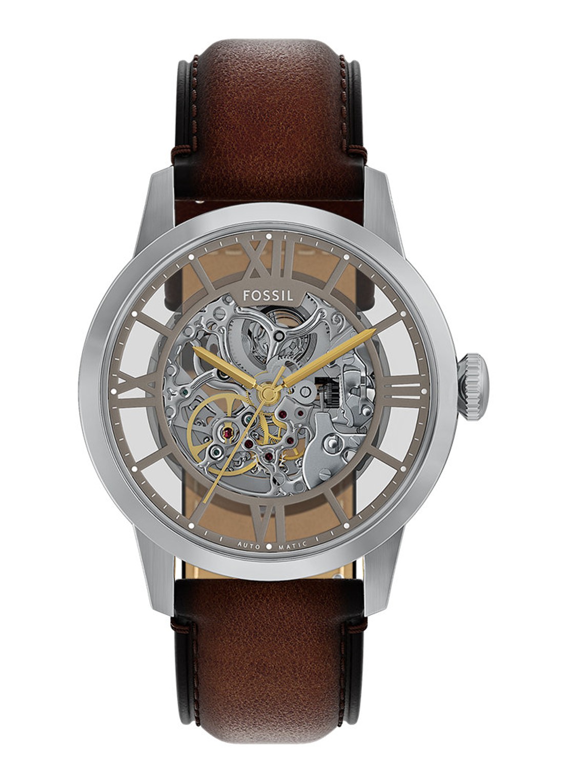 Fossil Townsman horloge ME3270 - voorkant zilver