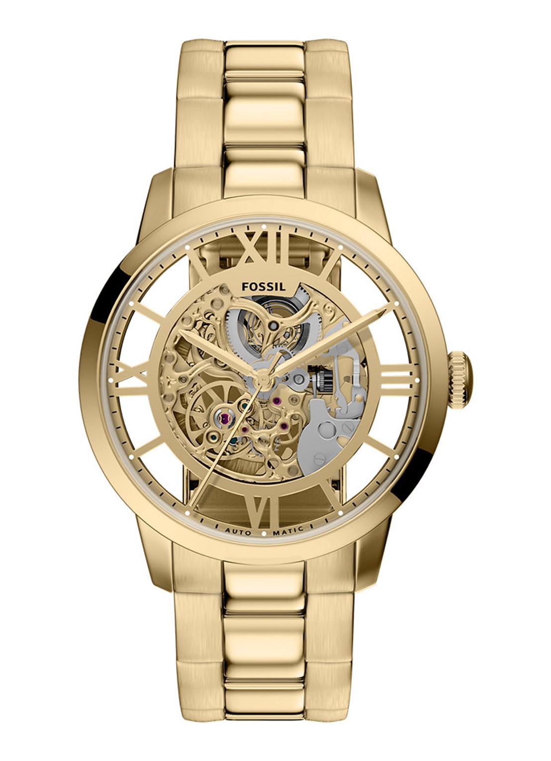 Fossil Townsman horloge ME3280 - voorkant goud