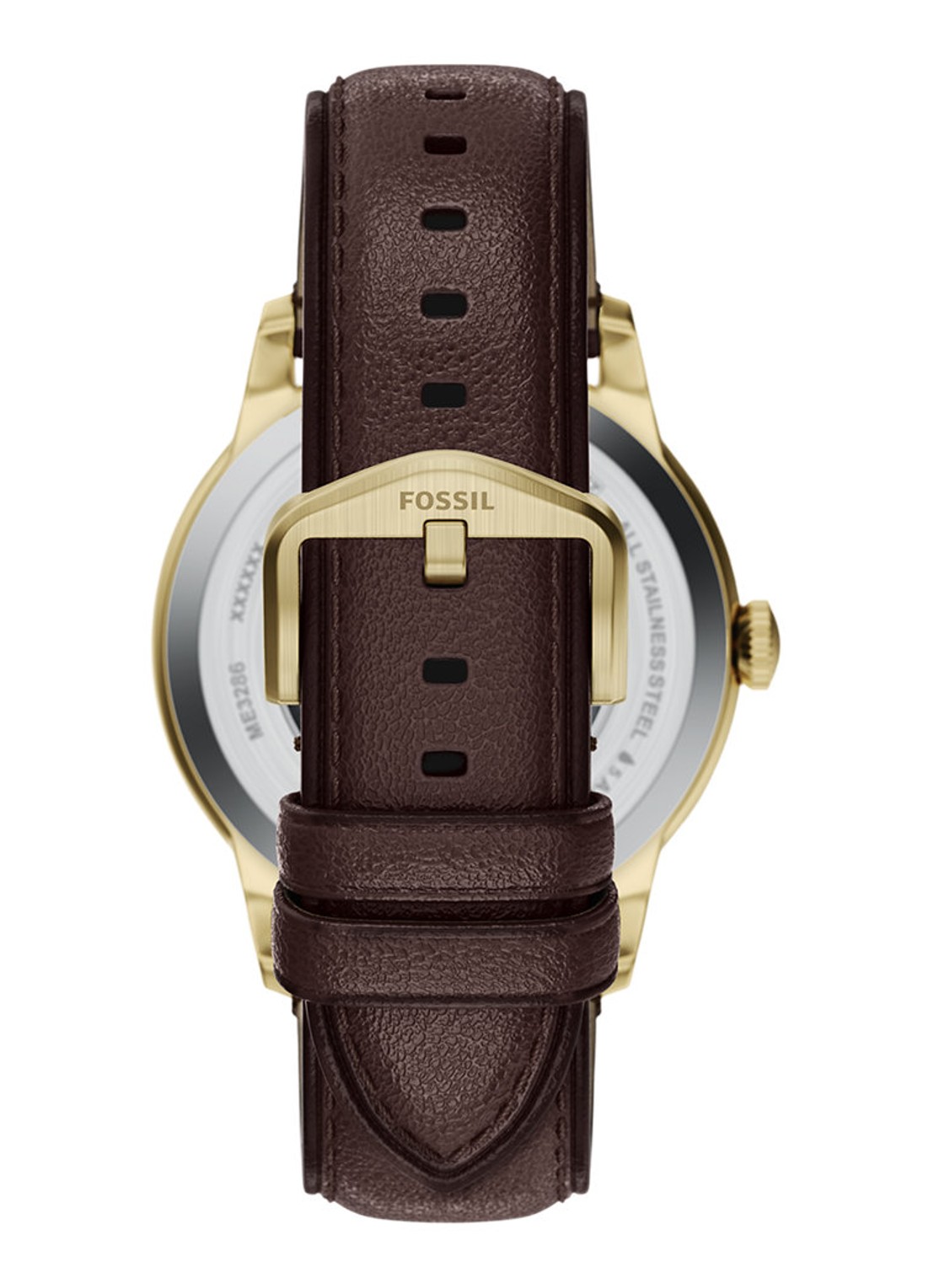 Fossil Townsman horloge ME3286 - detail 2 goud