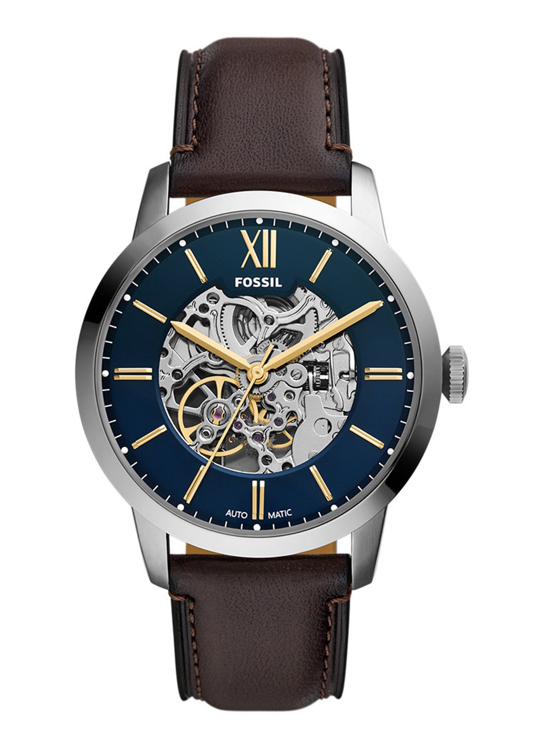 Fossil Townsman horloge ME3291 - voorkant 6 zilver