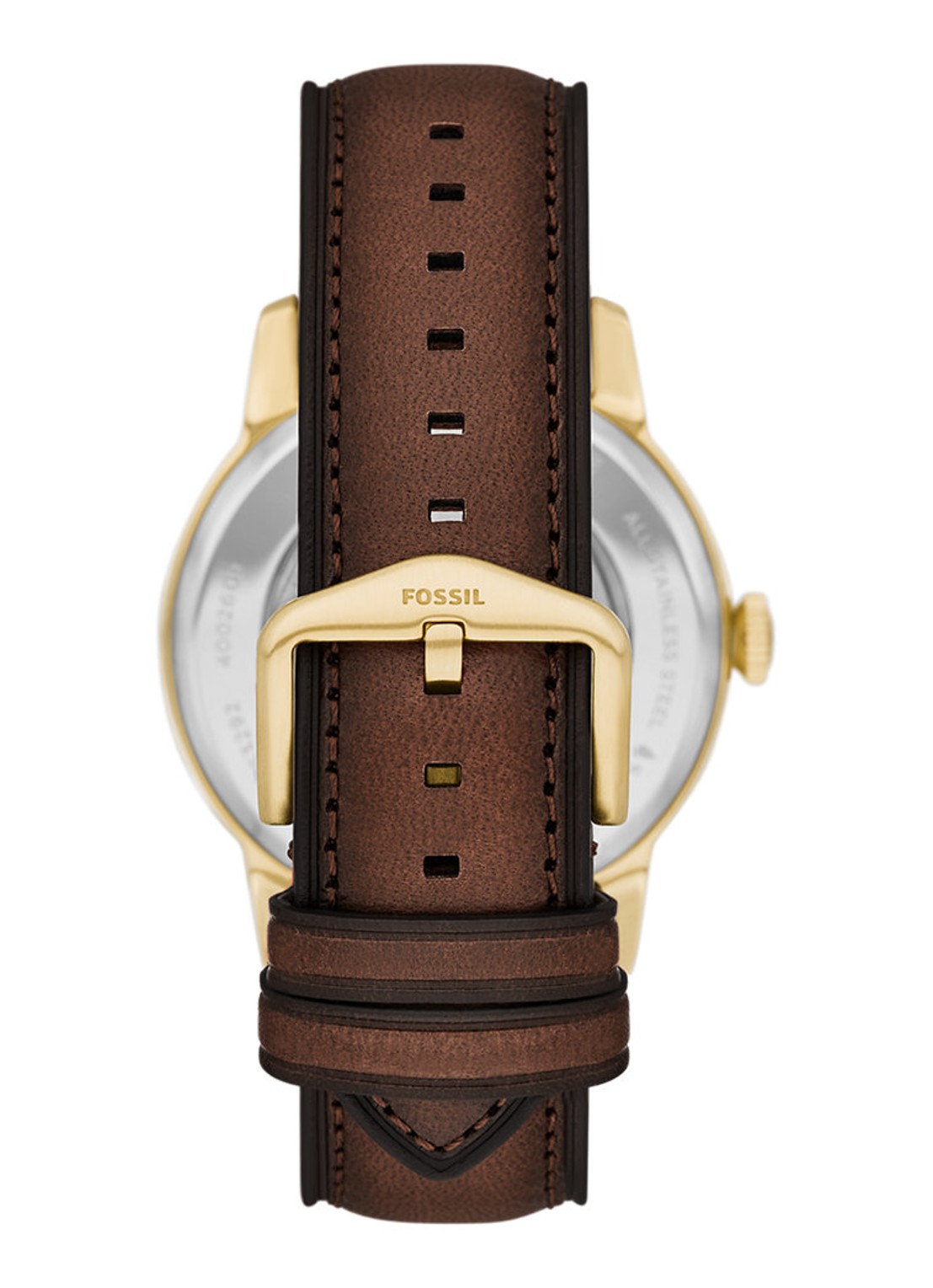 Fossil Townsman horloge ME3292 - detail goud