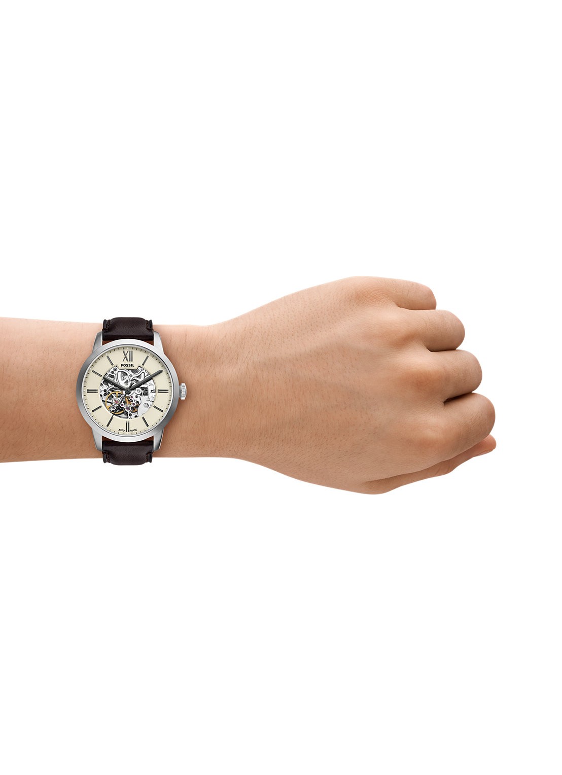Fossil Townsman horloge ME3299 - detail 5 zilver
