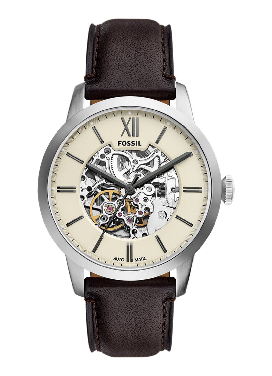 Fossil Townsman horloge ME3299 - voorkant 6 zilver