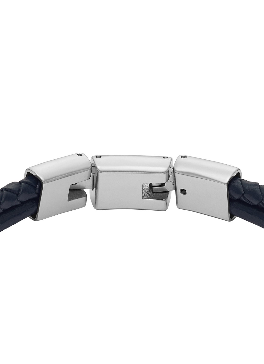 Fossil Wikkelarmband van leer JF04703998 - detail 2 blauw