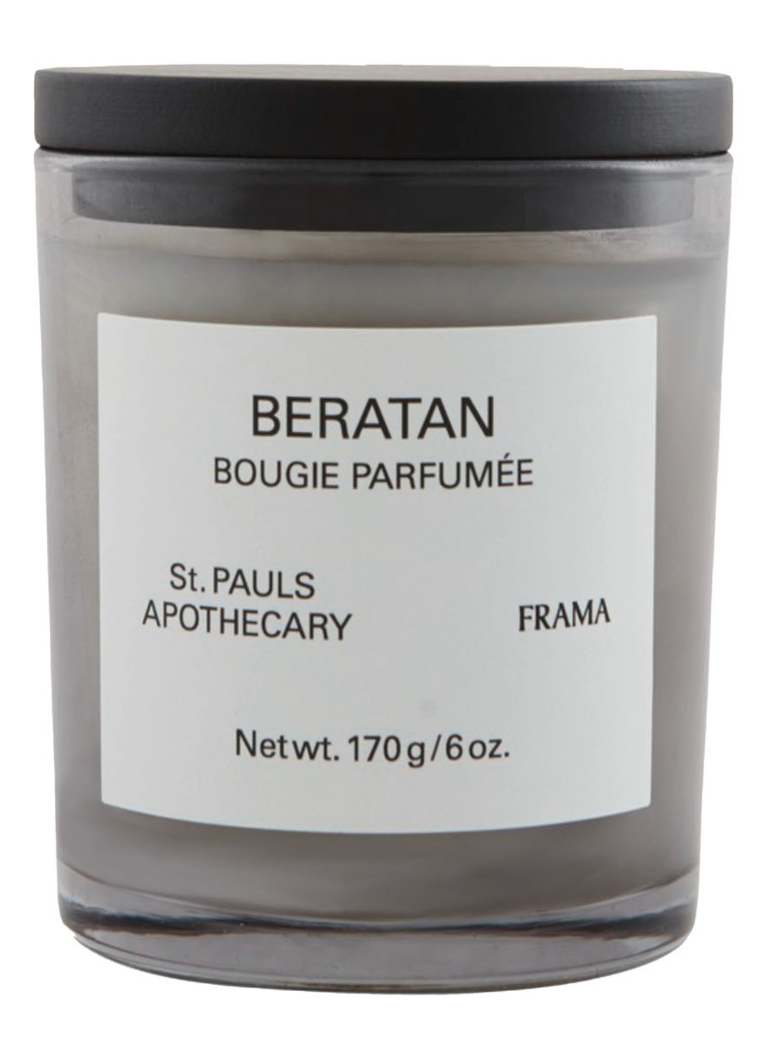 FRAMA Beratan Scented Candle - geurkaars 170 gram - voorkant undefined