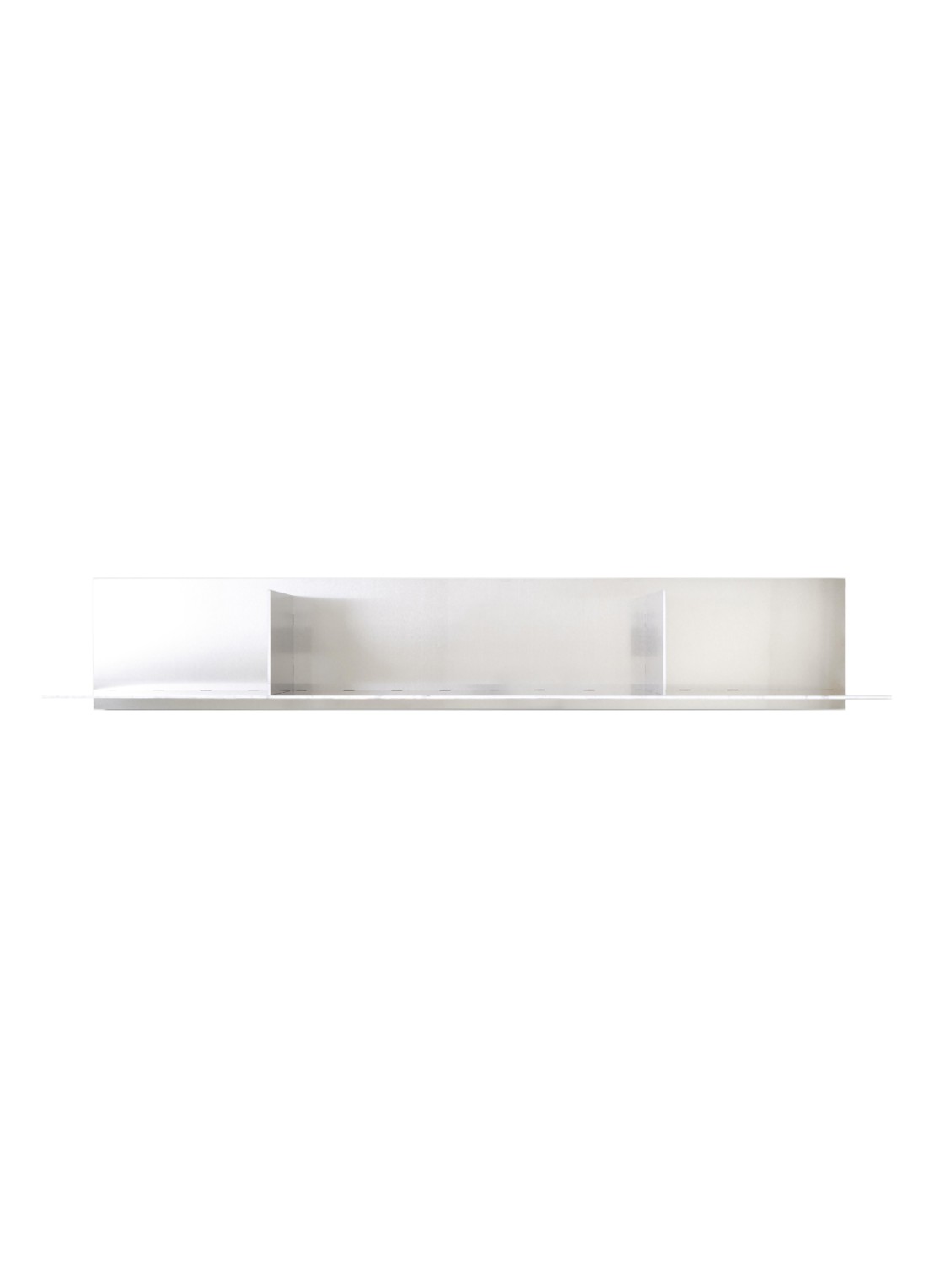 Frama Rivet wandplank 119 cm - voorkant wit