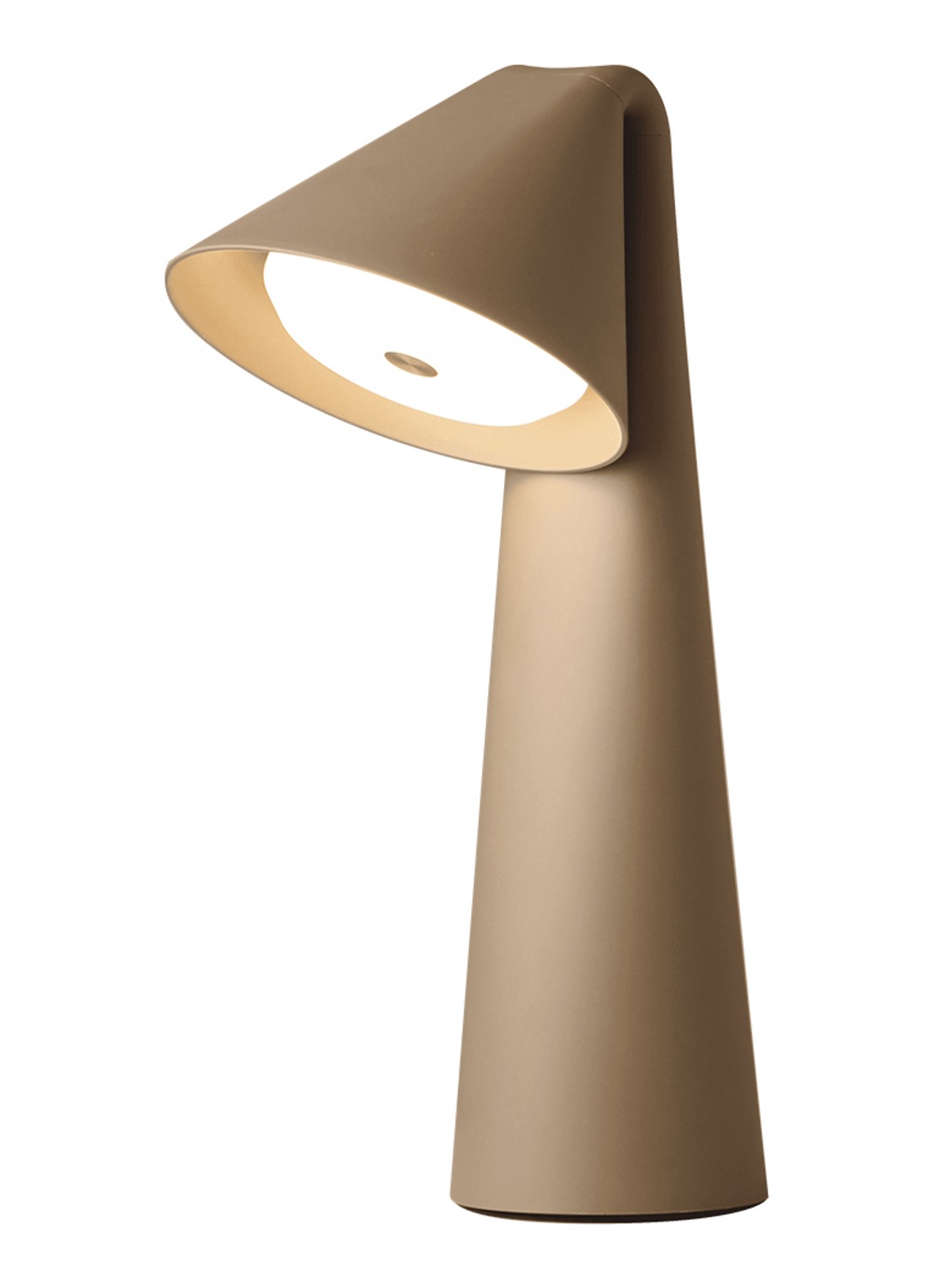 Frandsen Ami draagbare tafellamp 32 cm - voorkant beige