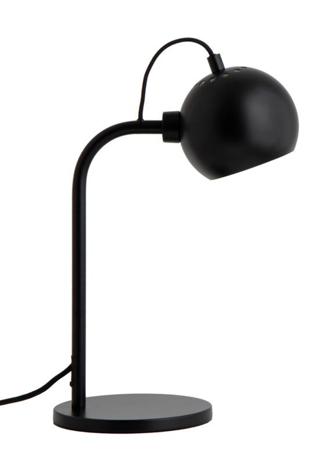 Frandsen Ball tafellamp 34 cm - voorkant zwart
