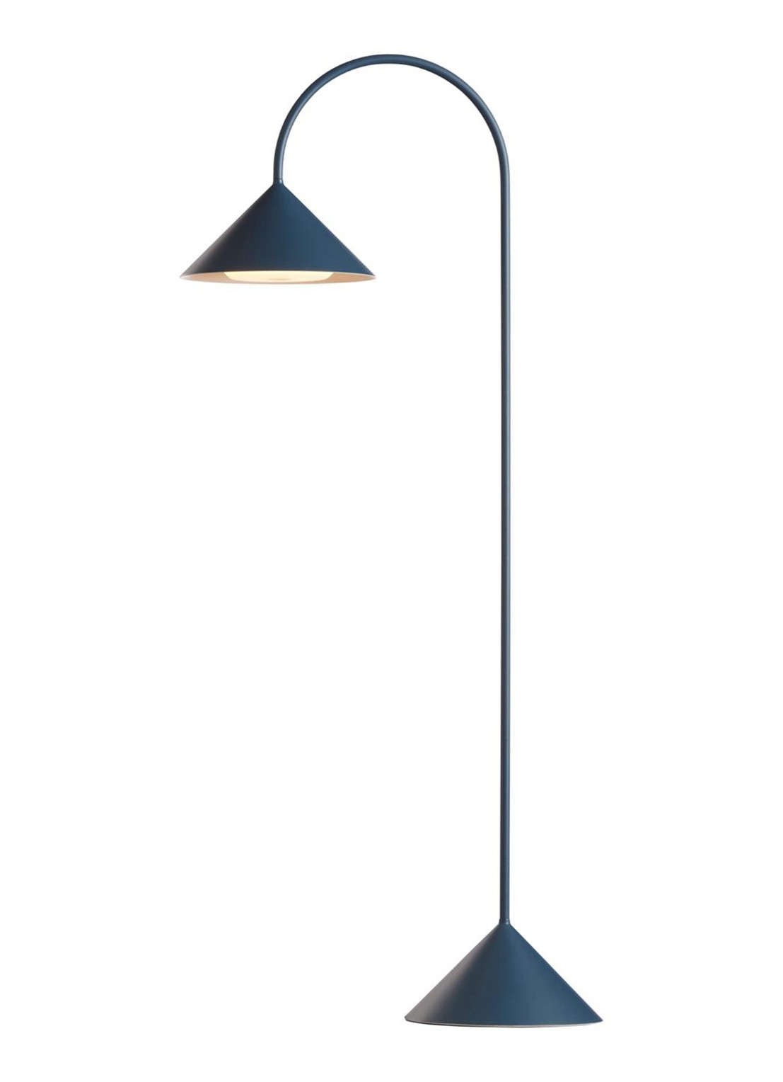 Frandsen Grasp draagbare tafellamp 72 cm - voorkant blauw