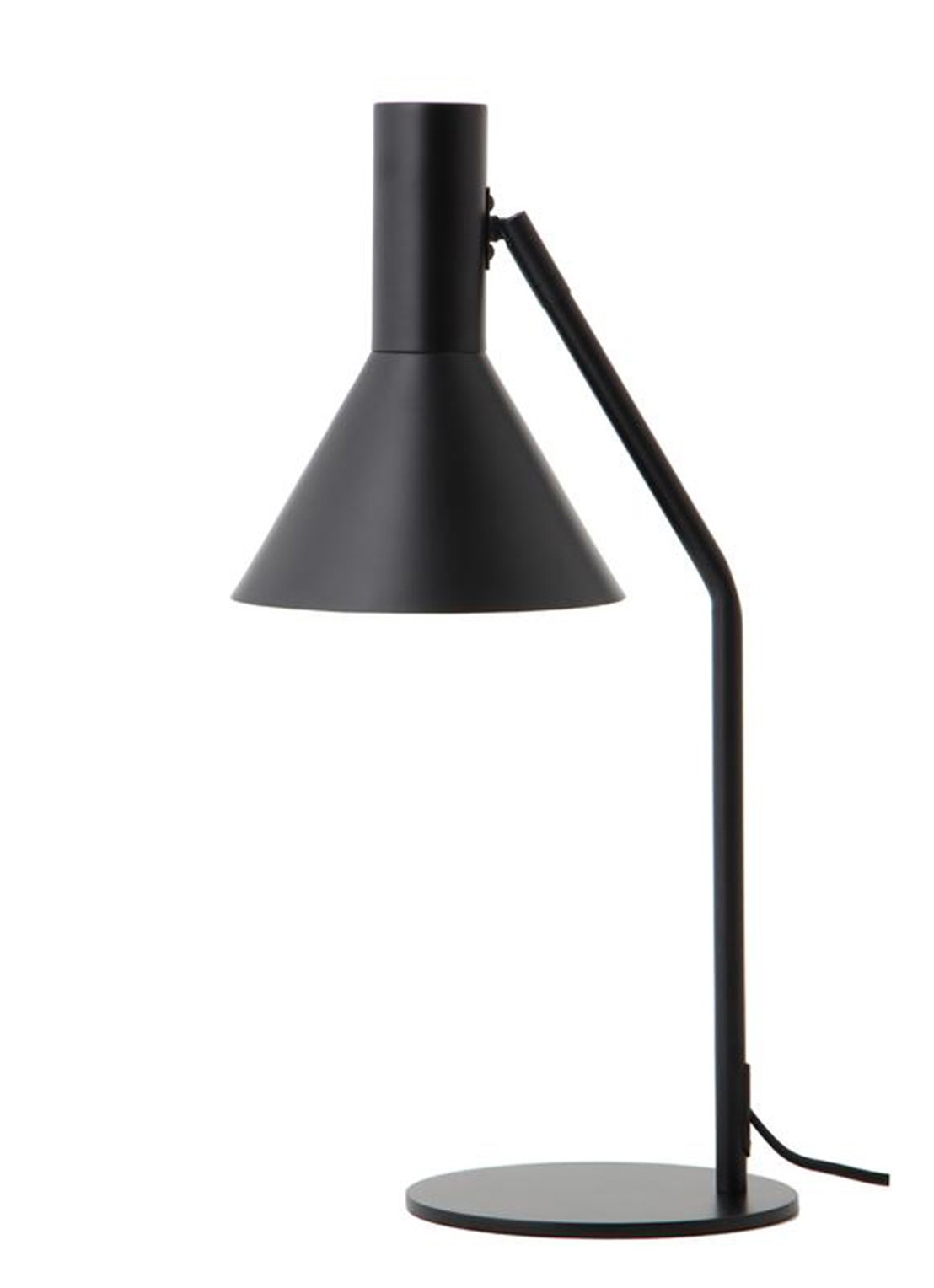 Frandsen Lyss tafellamp 50 cm - voorkant zwart