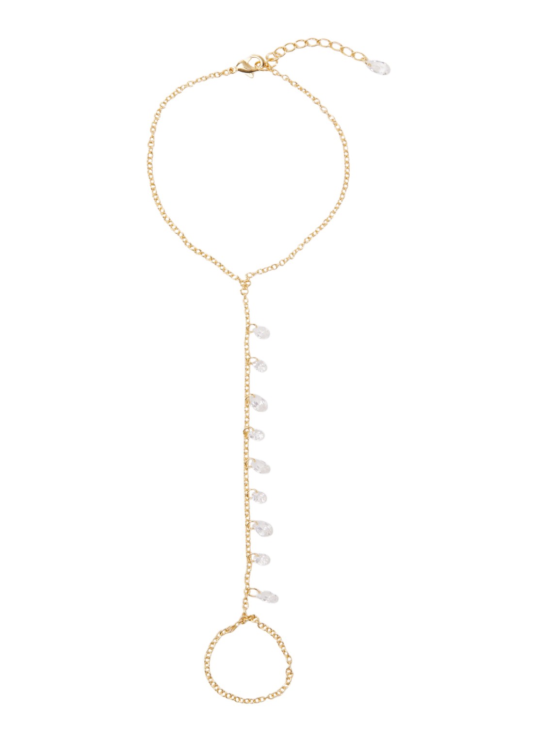Franky Amsterdam De Selene armband verguld - voorkant 3 goud
