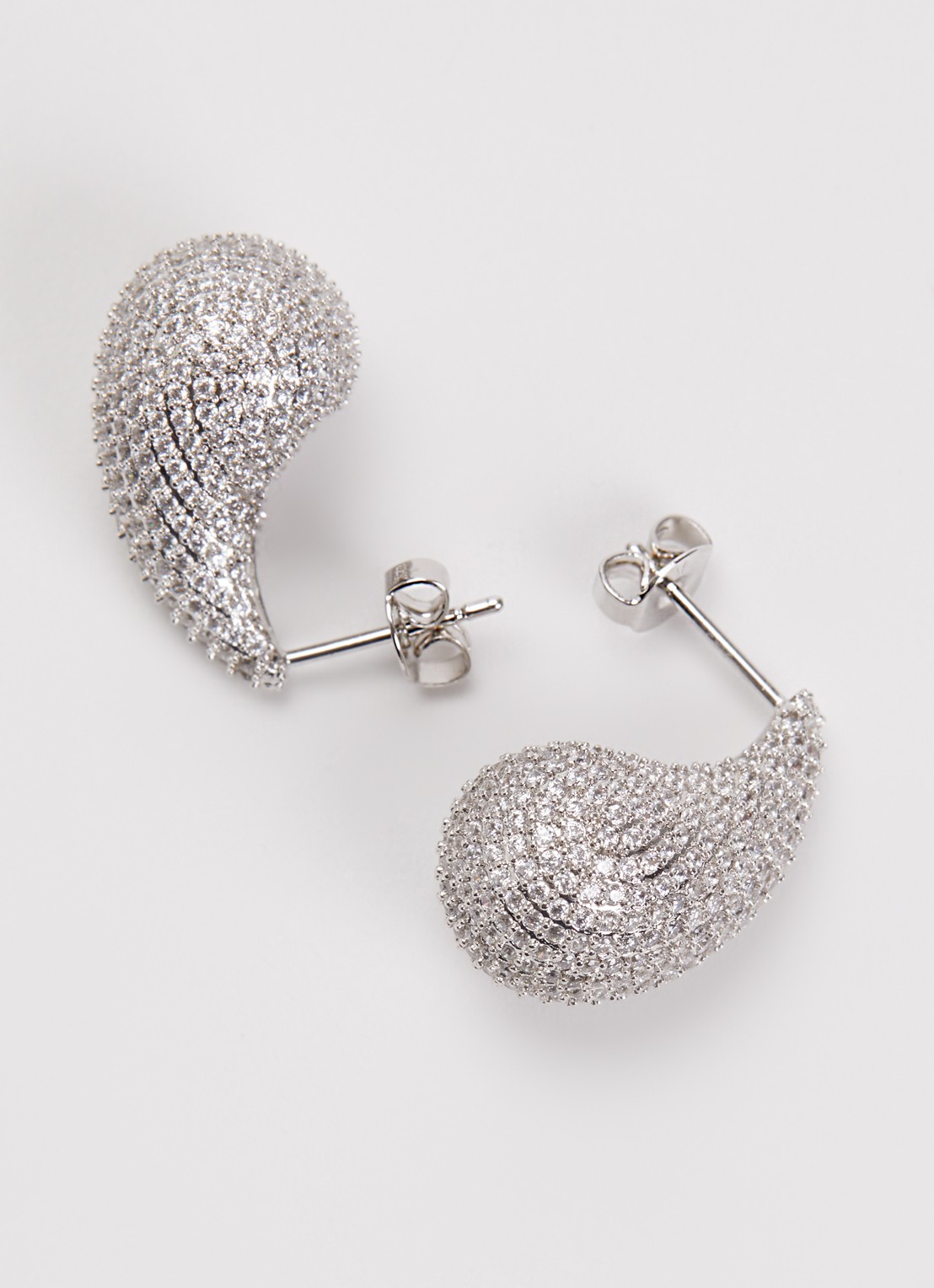 Franky Amsterdam The Gia oorstekers verguld - detail 3 zilver