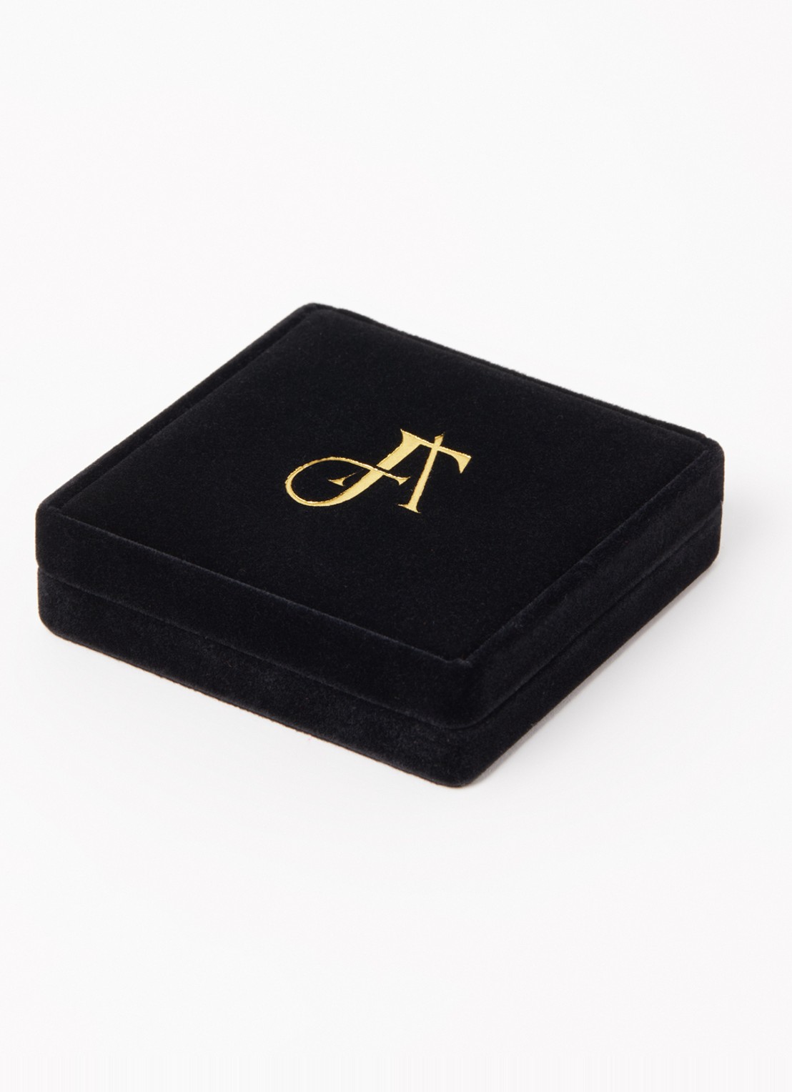 Franky Amsterdam The Kourtney Moonstone hanger verguld - detail 3 goud