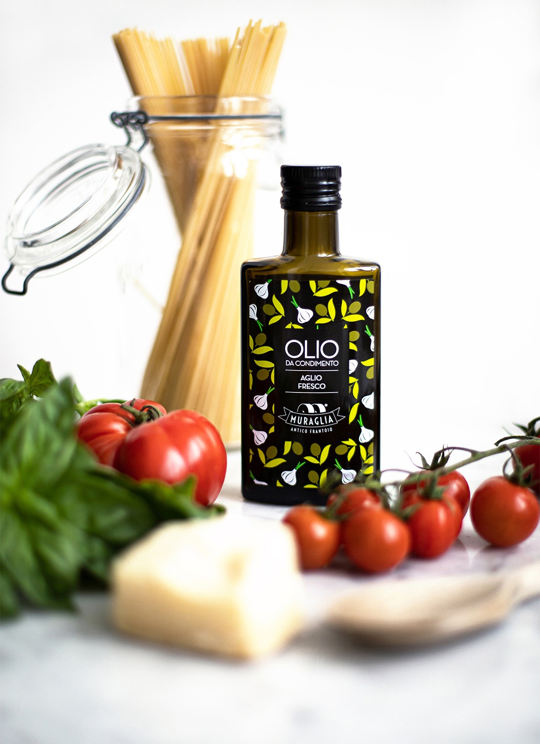 Frantoio Muraglia Aglio extra vierge olijfolie 200 ml - detail 3 undefined