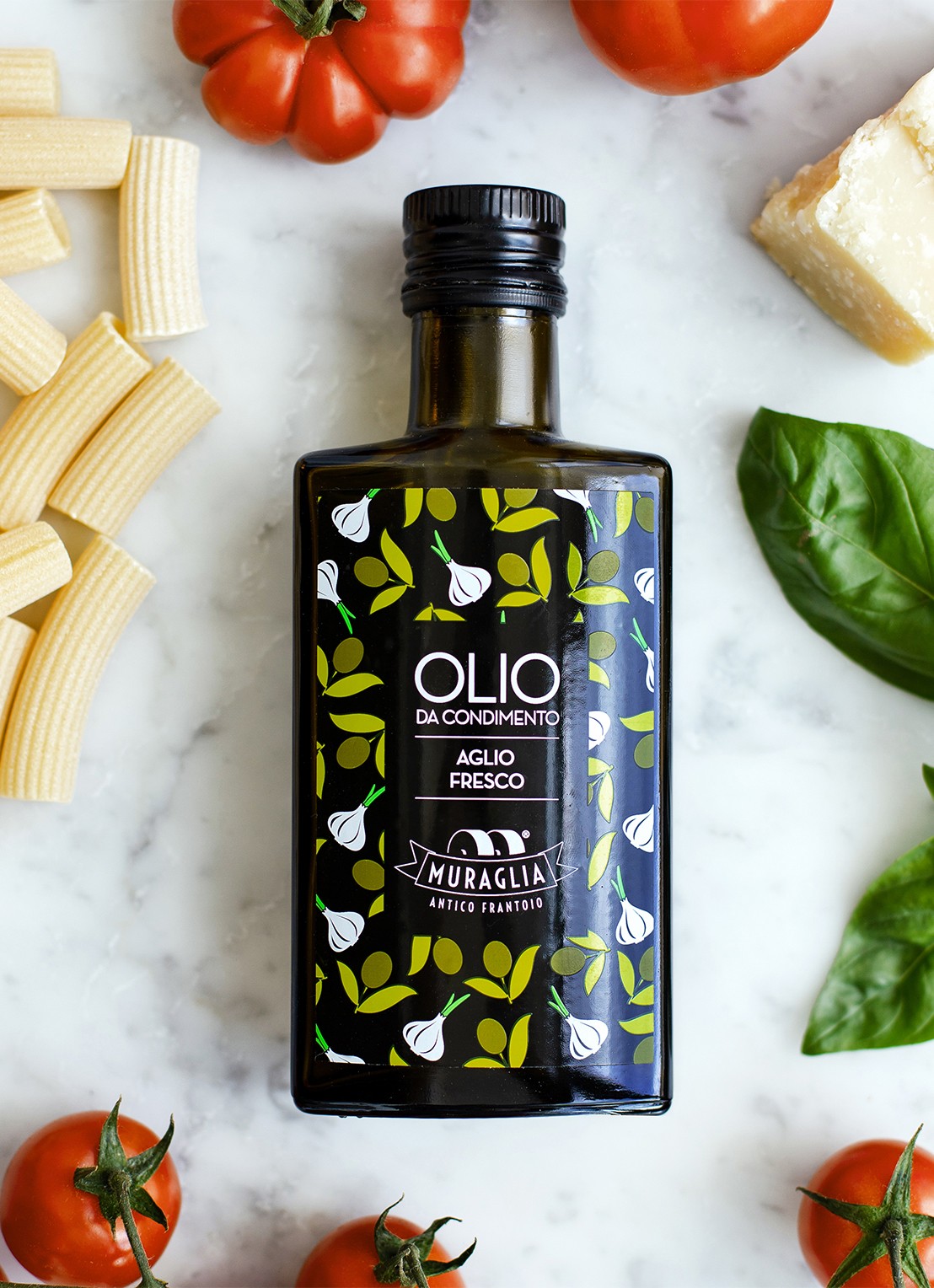 Frantoio Muraglia Aglio extra vierge olijfolie 200 ml - detail 4 undefined