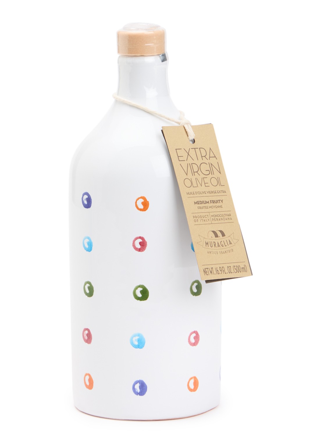 Frantoio Muraglia Pois extra vierge olijfolie 500 ml - voorkant undefined