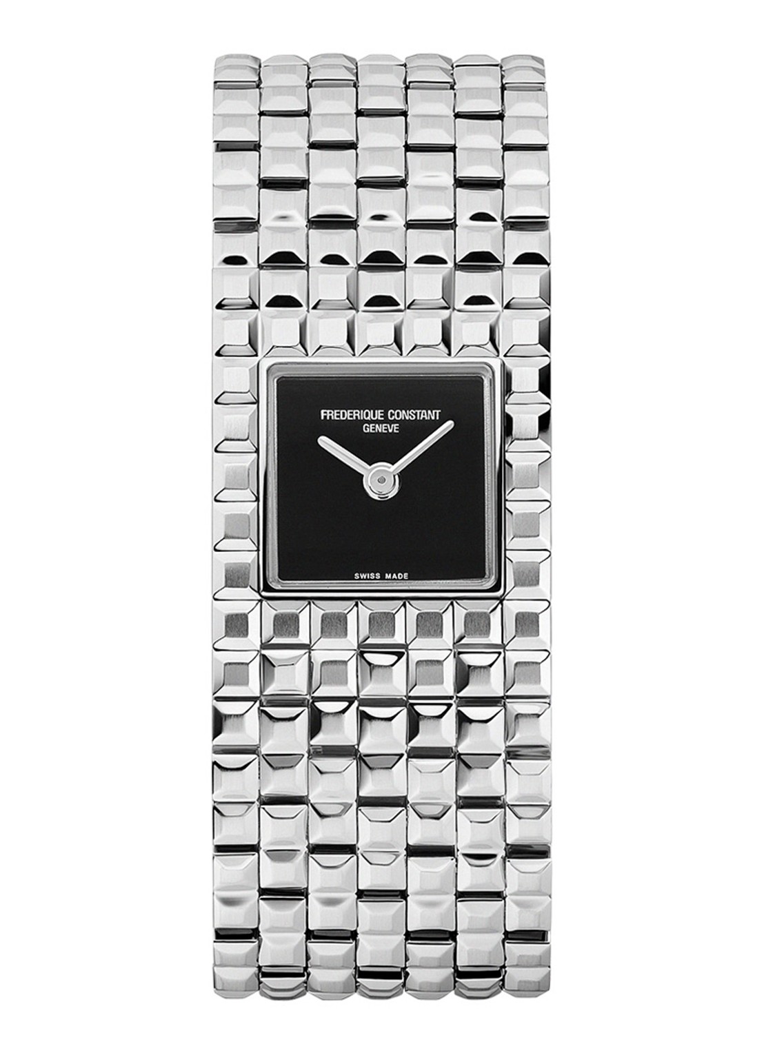 Frederique Constant Classics Manchette horloge FC-200ONB1MC6B - voorkant zilver